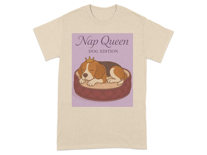 Nap Queen Dog Edition Sleeping Beagle T-shirt product
