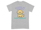 Walking My Golden Is My Therapy T-shirt