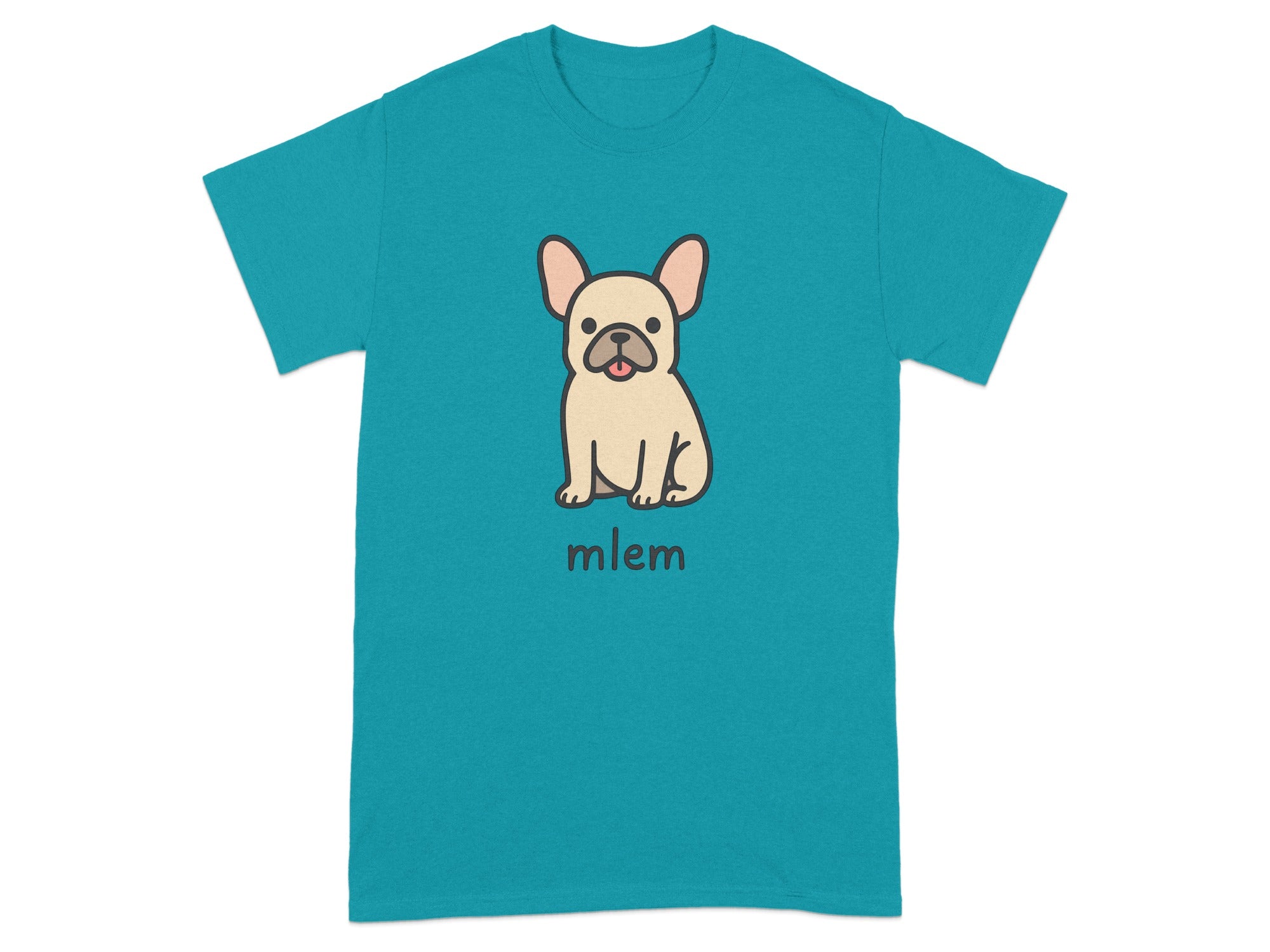 Cute French Bulldog Mlem Graphic T-Shirt