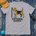 Fifteen Barely Beagle T-Shirt in Athletic Heather