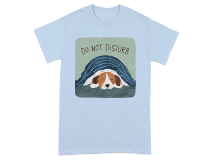Do Not Disturb Sleeping Dog Print T-Shirt product