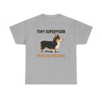 Tiny Supervisor Corgi T-Shirt