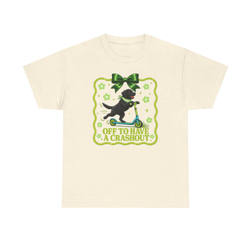 Whimsical Labrador Crashout T-Shirt