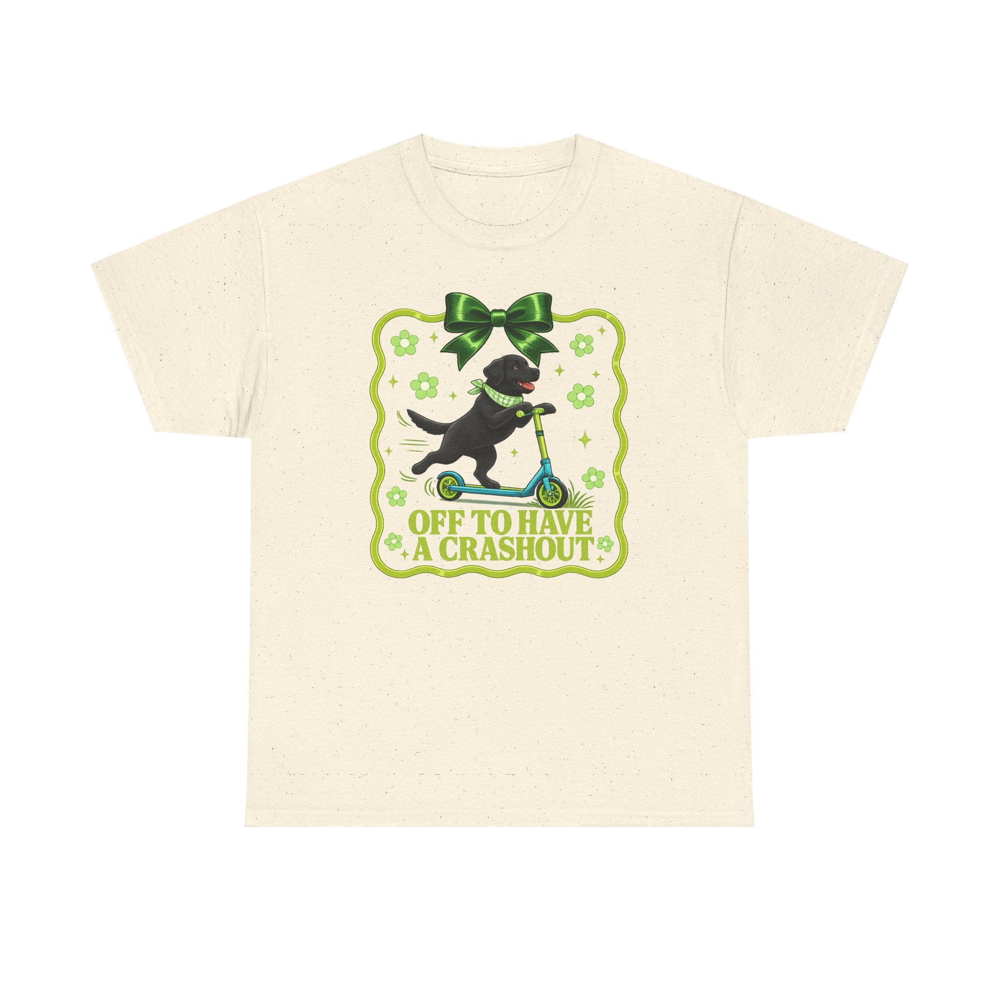 Whimsical Labrador Crashout T-Shirt
