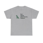 Eat Sleep Steal Socks Dog Lover T-Shirt