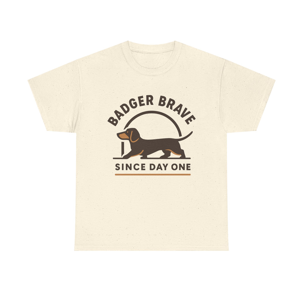Badger Brave Dachshund T-Shirt