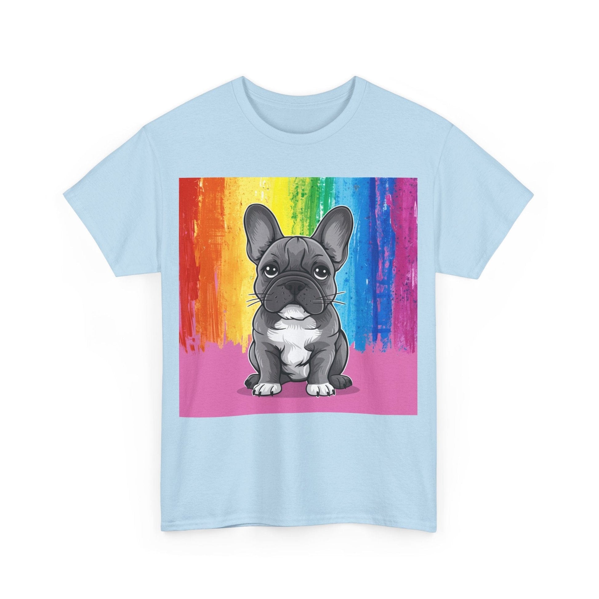 French Bulldog Rainbow Tee T-Shirt