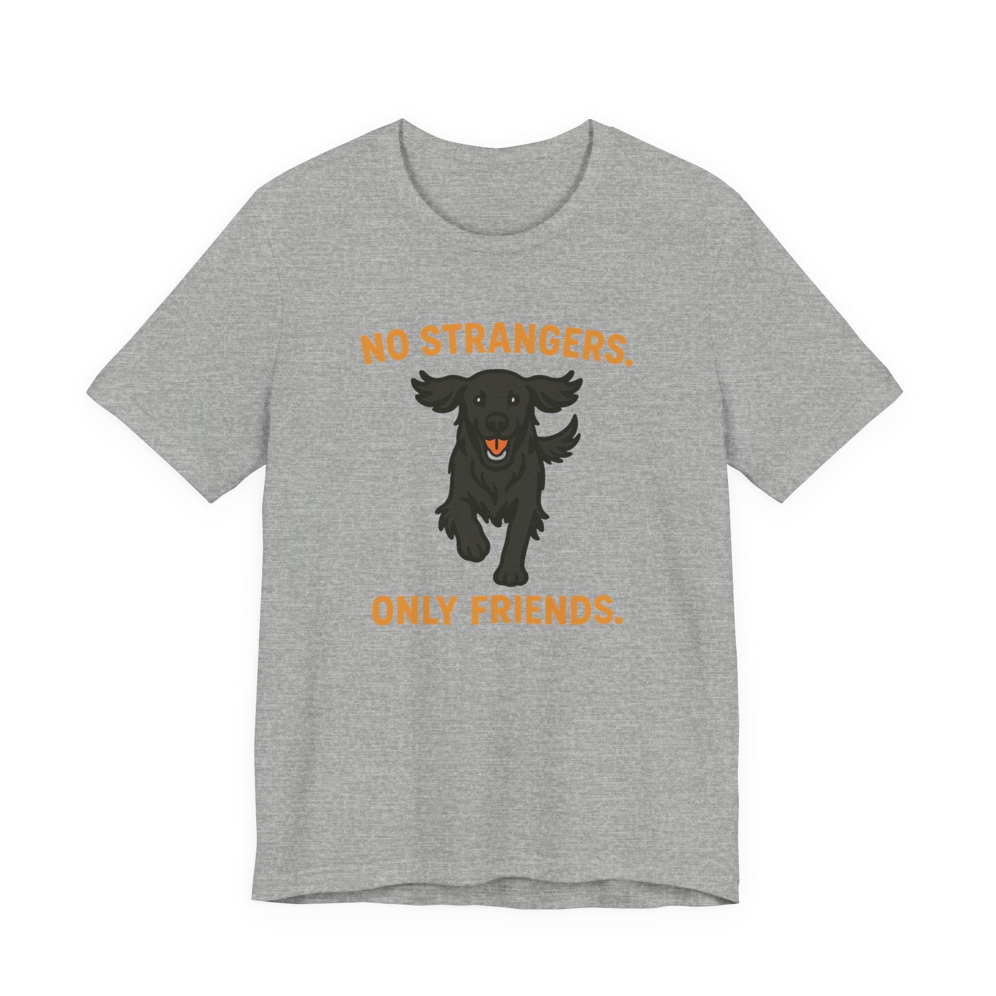 Flat-Coat No Strangers Only Friends Tee