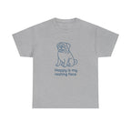 Happy Is My Resting Face - Funny Pug Tee