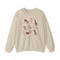 Vintage Beagle Charm Sweatshirt in Sand
