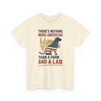 There's Nothing More American Than A Farm And A Lab T-Shirt