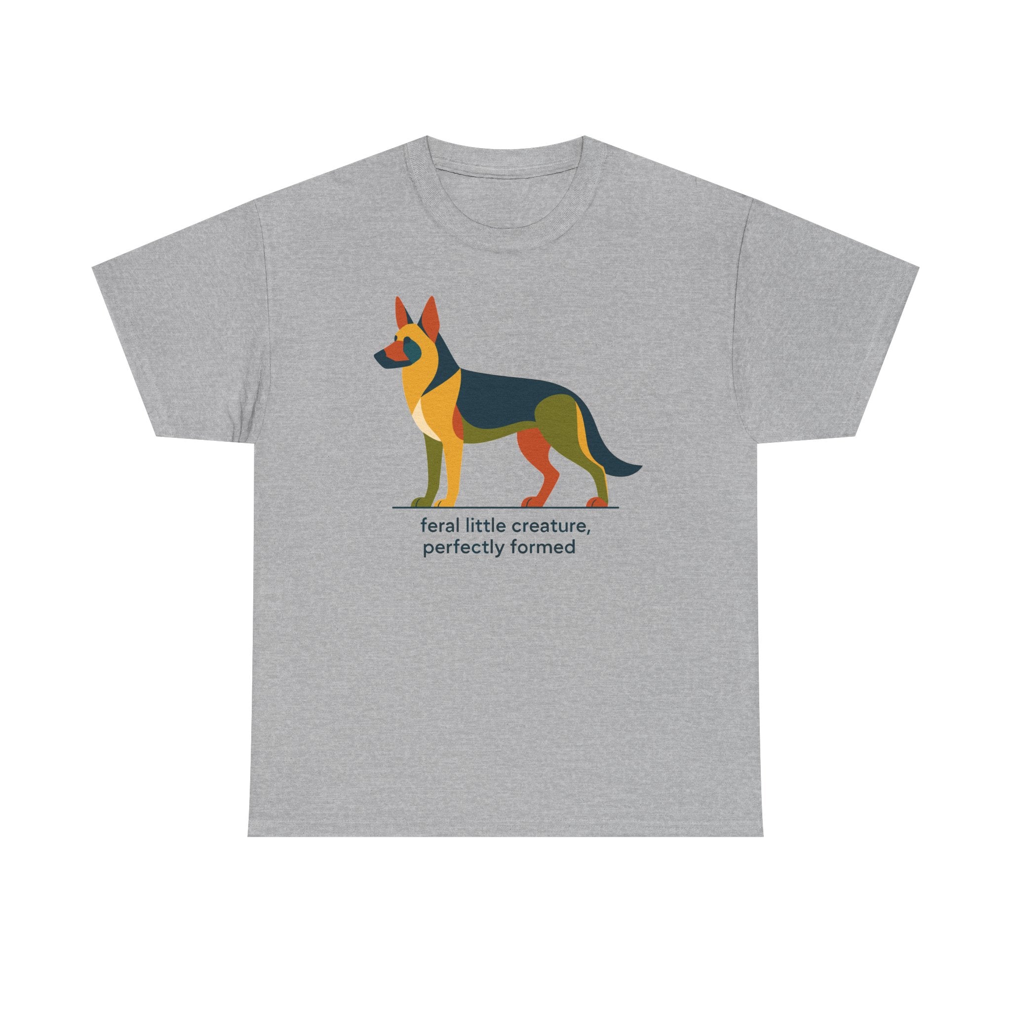 Feral Creature German Shepherd T-Shirt