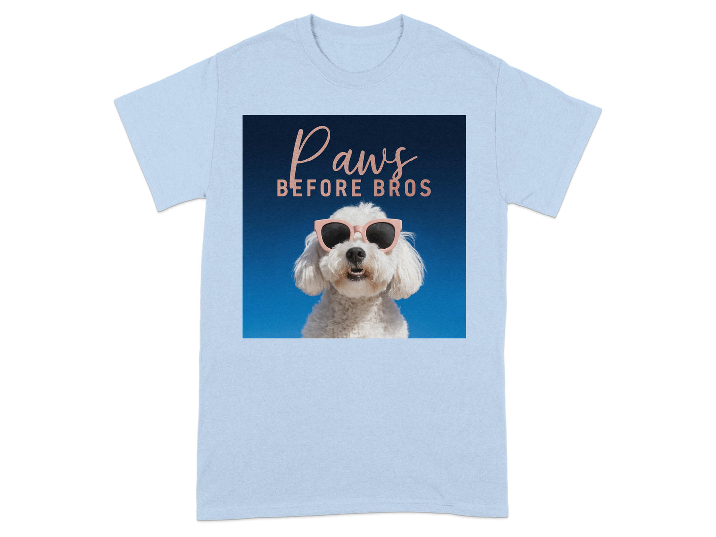Paws Before Bros Graphic Tee Casual Wear T-shirt product