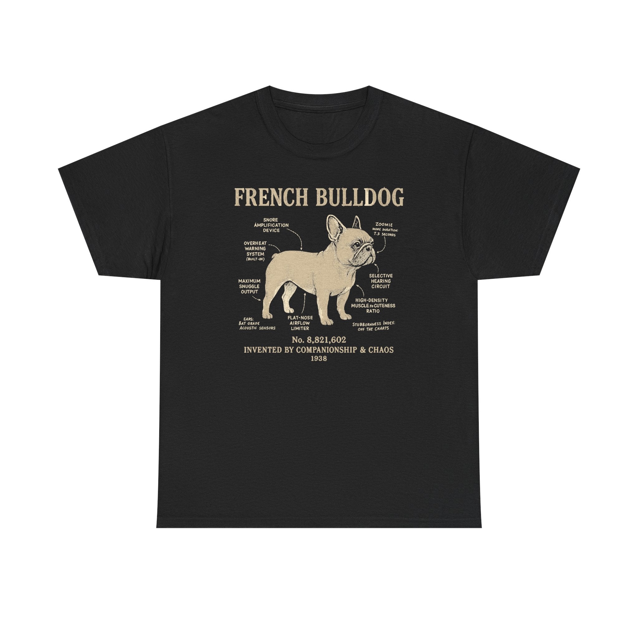 French Bulldog Anatomy T-Shirt