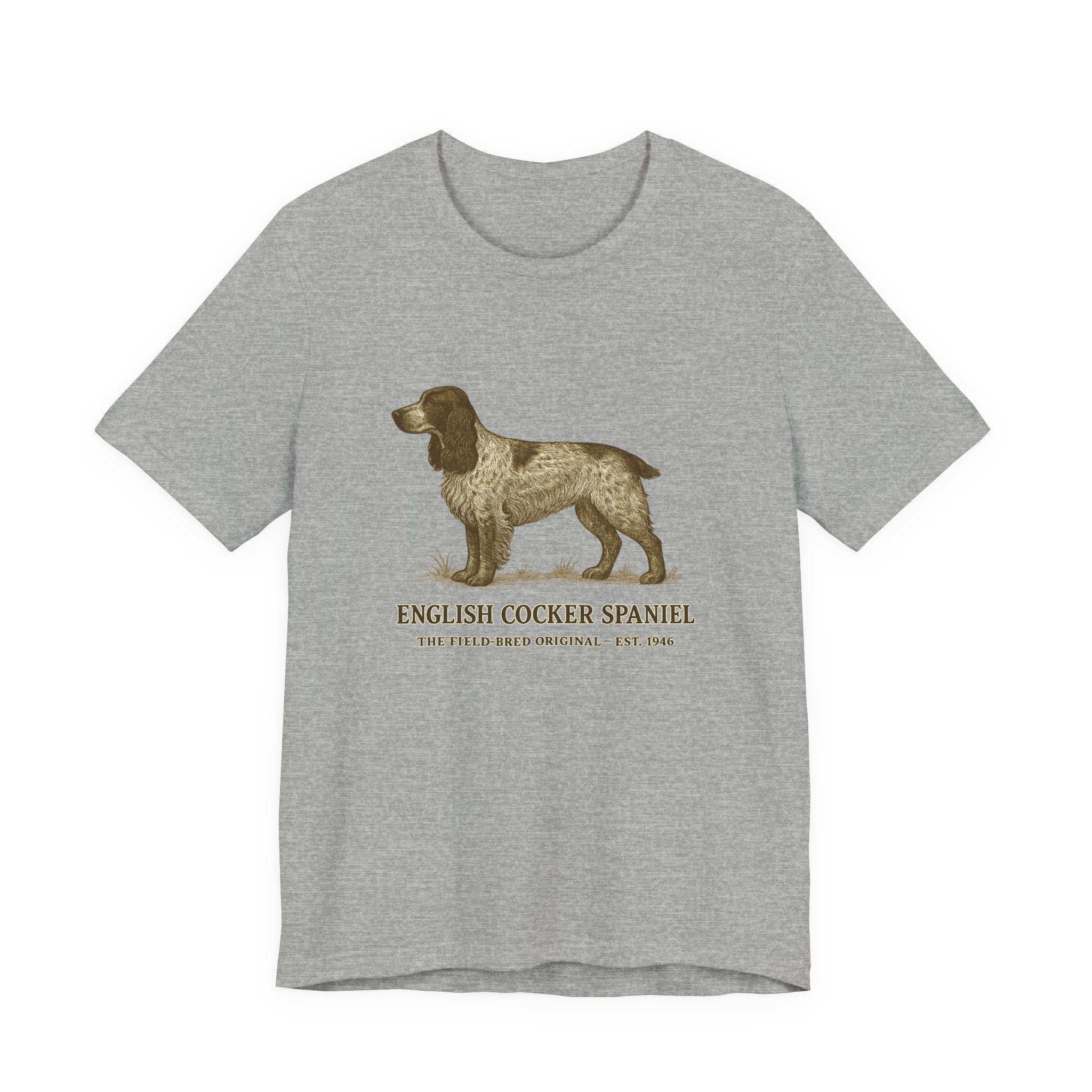 English Cocker Spaniel Field Guide Tee