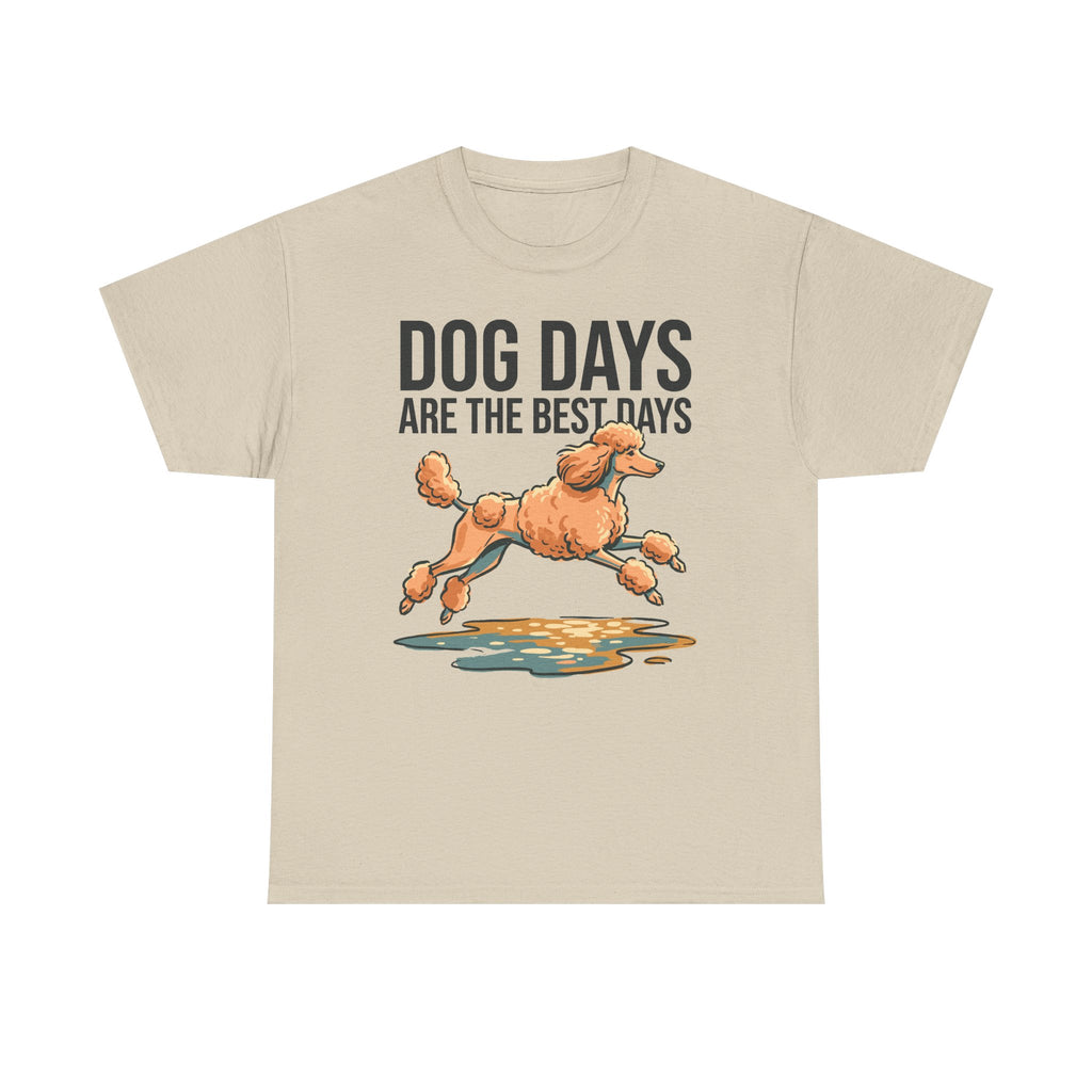 Poodle Joy 'Dog Days' t-shirt