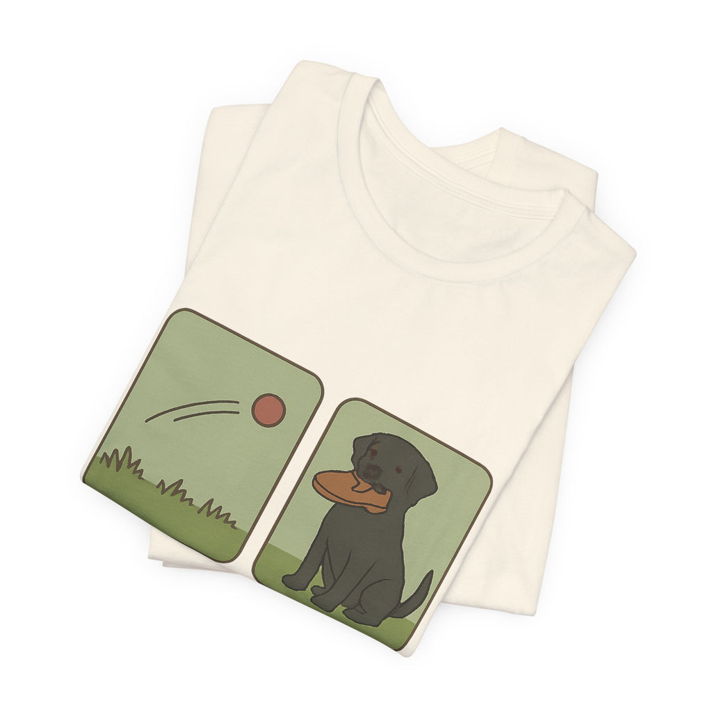 Black Lab I Threw a Ball I Got a Shoe Tee