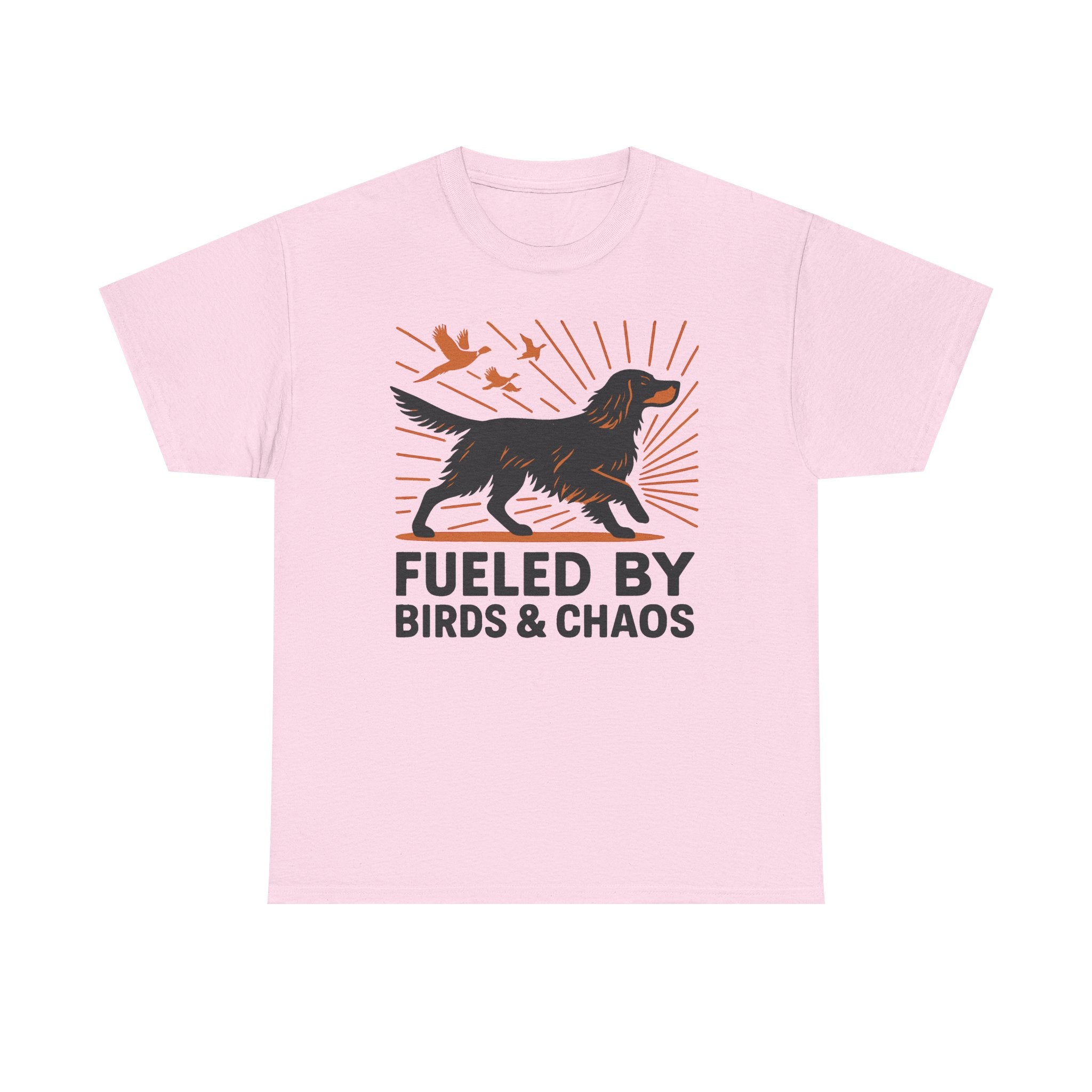 Fueled By Birds And Chaos Gordon Setter T-Shirt
