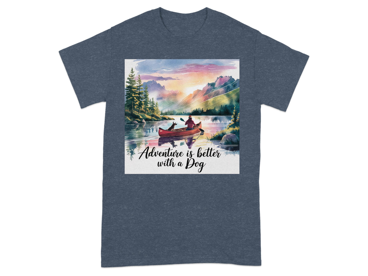 Adventure is better with a Dog T-shirt product