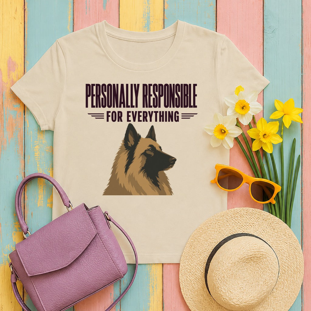 Responsible Everything Belgian Tervuren T-shirt in Sand