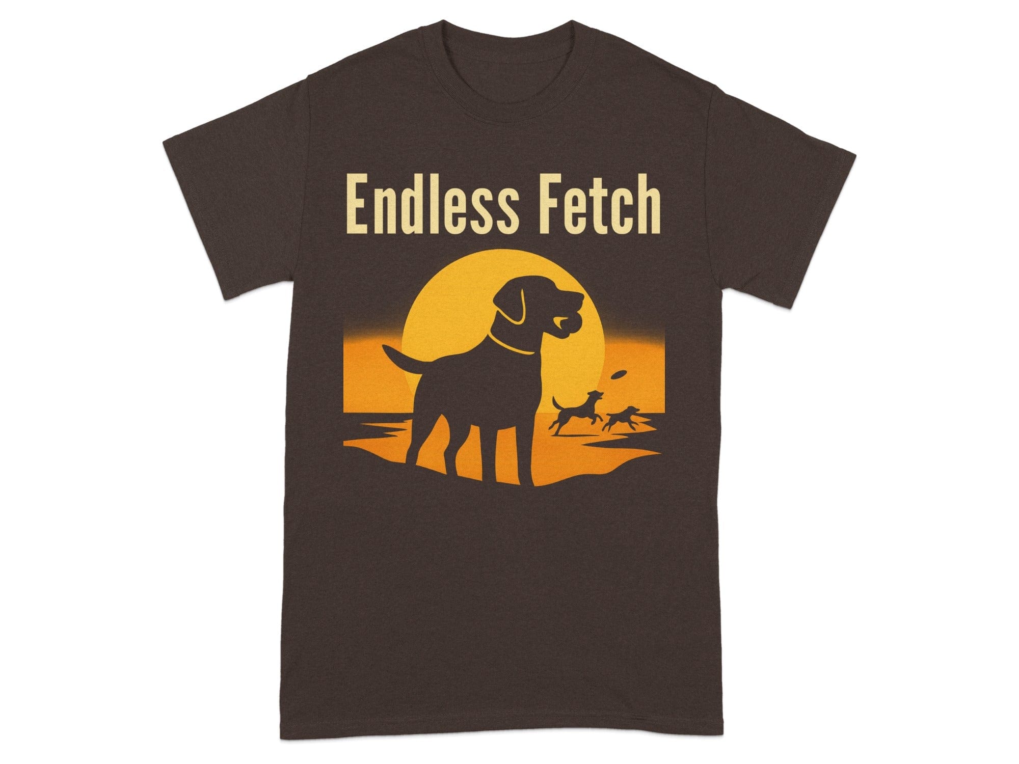 Endless Fetch Dog Silhouette Graphic T-Shirt product