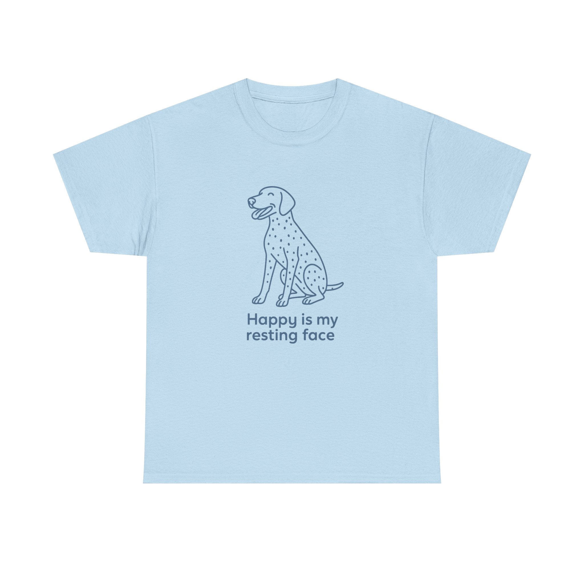 Happy Is My Resting Face - Funny German Shorthaired Pointer Tee