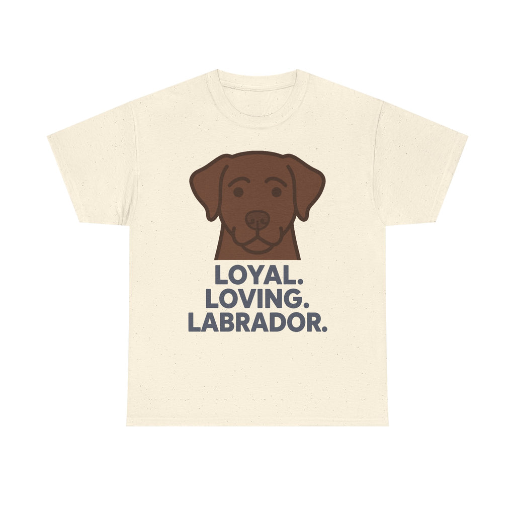 Loyal Labrador Love Graphic T-Shirt