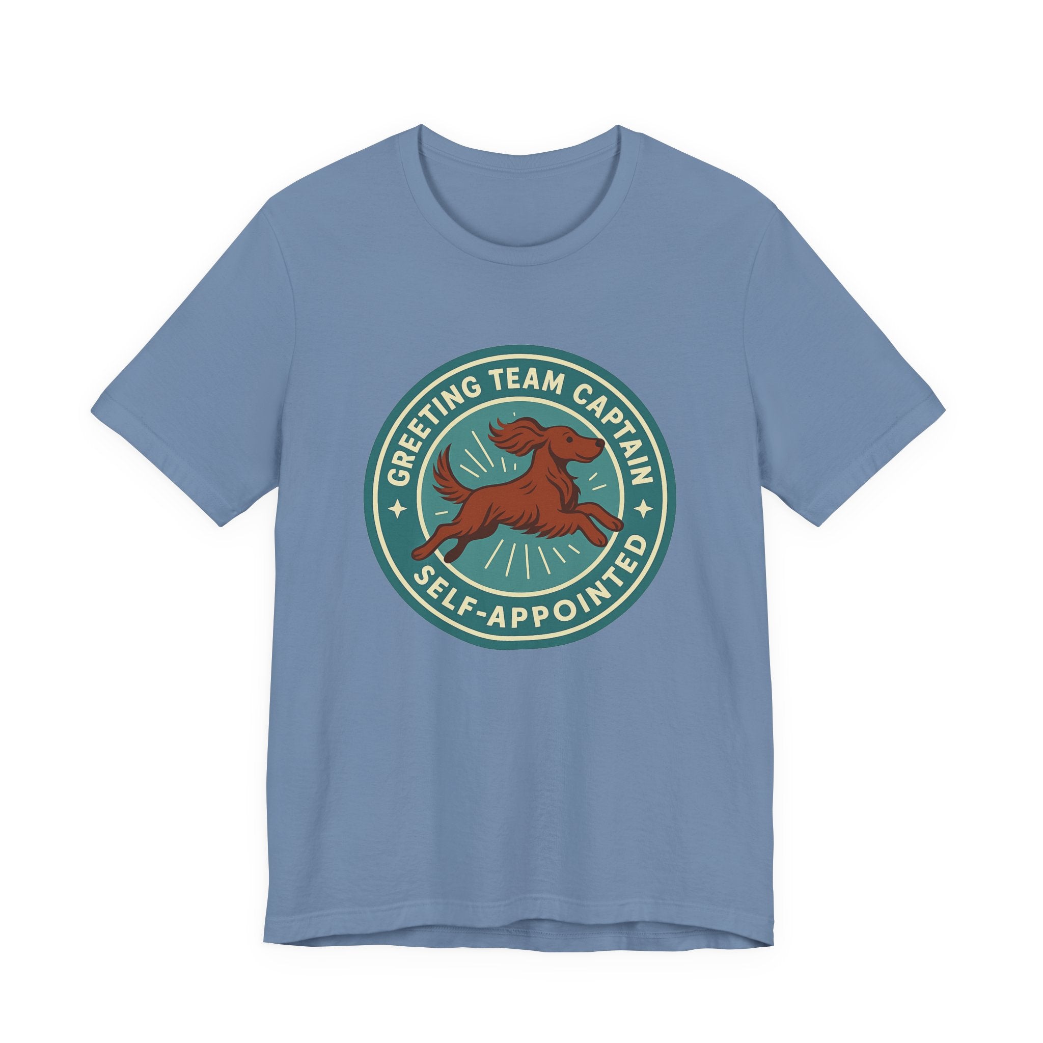 Irish Setter Greeting Team Captain Tee