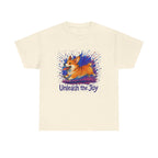 Unleash the Joy Playful Corgi Illustration T-Shirts