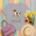 Pointer Bounces Back in Five Seconds T-shirt in Athletic Heather