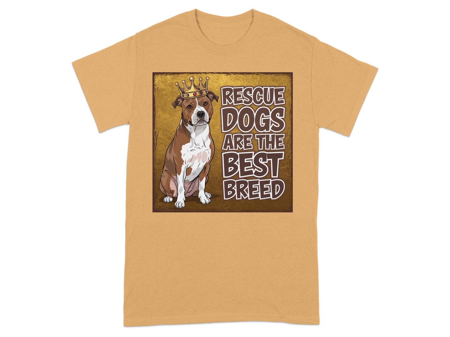 Rescue Dogs Are The Best Breed T-shirt product