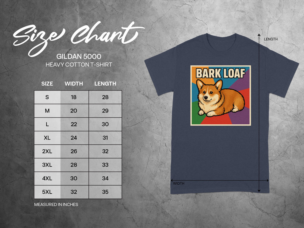 Bark Loaf Funny Corgi Graphic Unisex T-Shirt