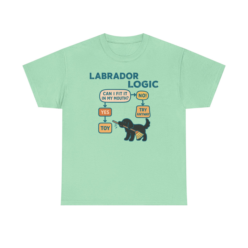 Labrador Logic Flowchart T-shirt