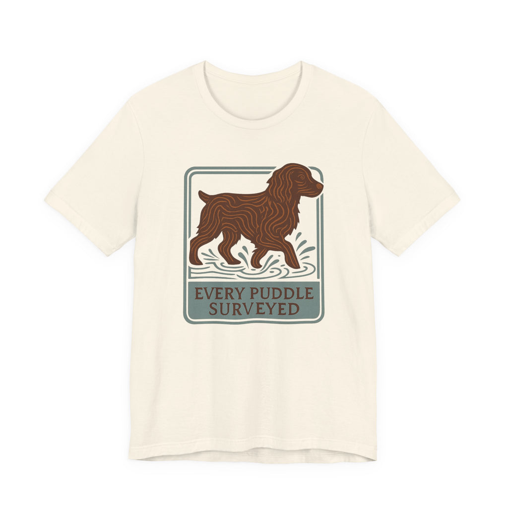 Boykin Spaniel Every Puddle Surveyed Tee