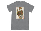 Cute Corgi Queen of Hearts Playing Card T-Shirt