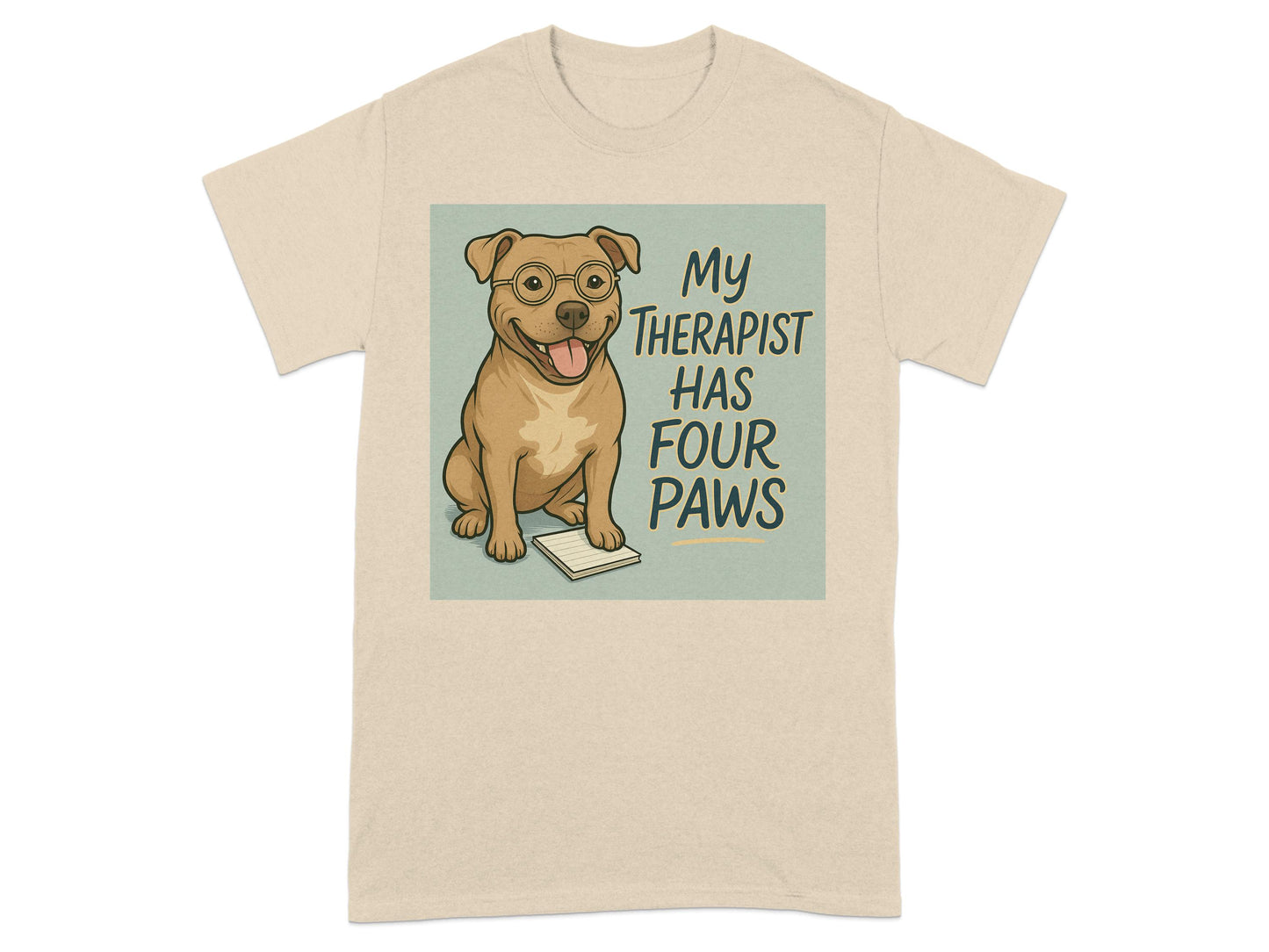 My Therapist Has Four Paws Graphic T-Shirt product type