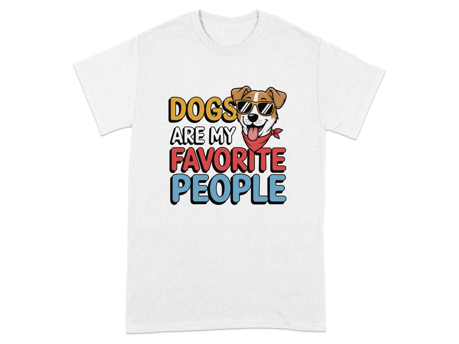 Dogs Are My Favorite People Graphic T-Shirt product type