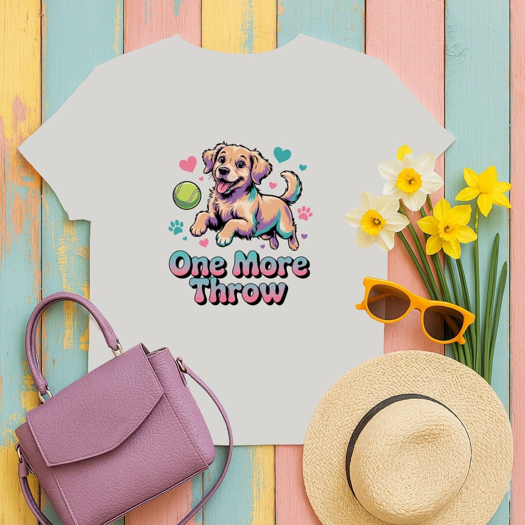 Adorable Dog One More Throw Graphic T-shirt product