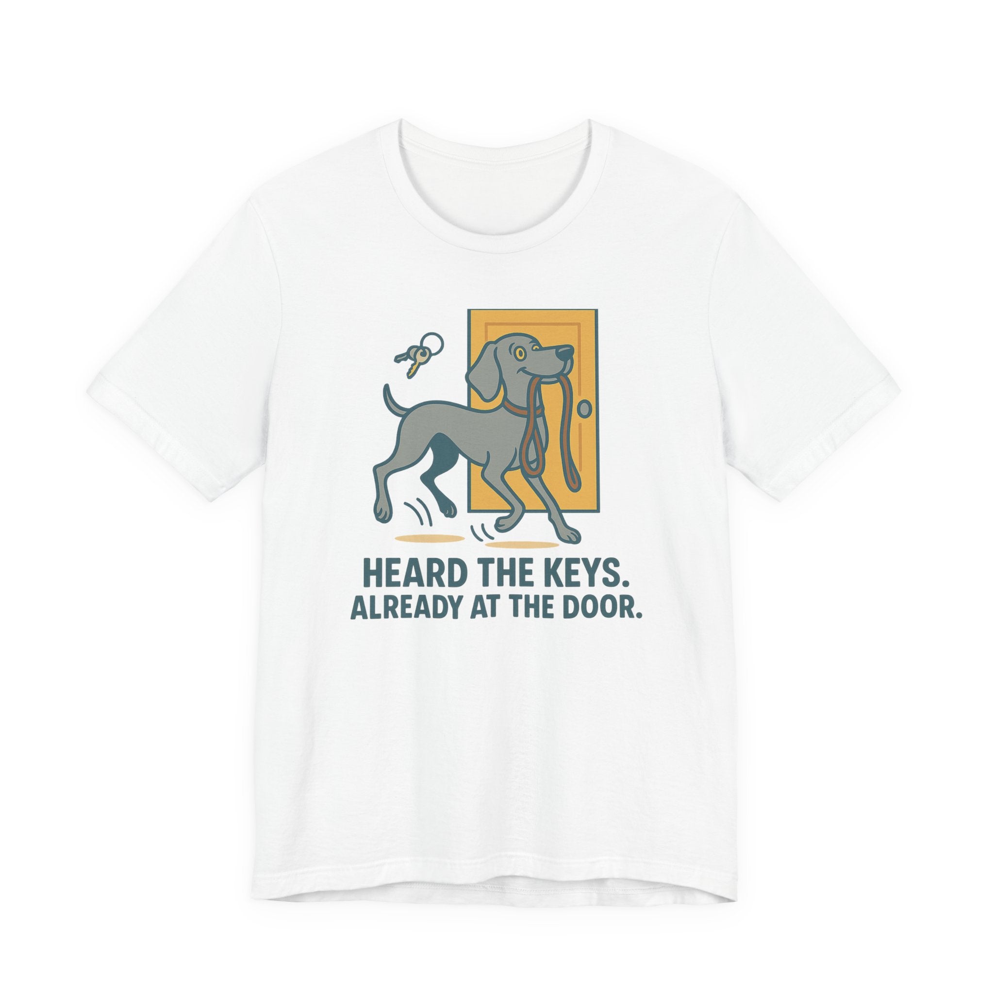 Weimaraner Heard the Keys Tee