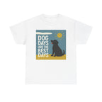 Dog Days Are The Best Days Black Lab T-Shirt