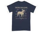 Unique French Bulldog Illustration T-shirt
