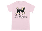 Chic Happens Graphic T-Shirt with Poodle Design