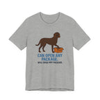 Curly-Coated Retriever Can Open Any Package Tee
