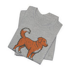 Nova Scotia Duck Tolling Retriever White-Tipped Tail Tee