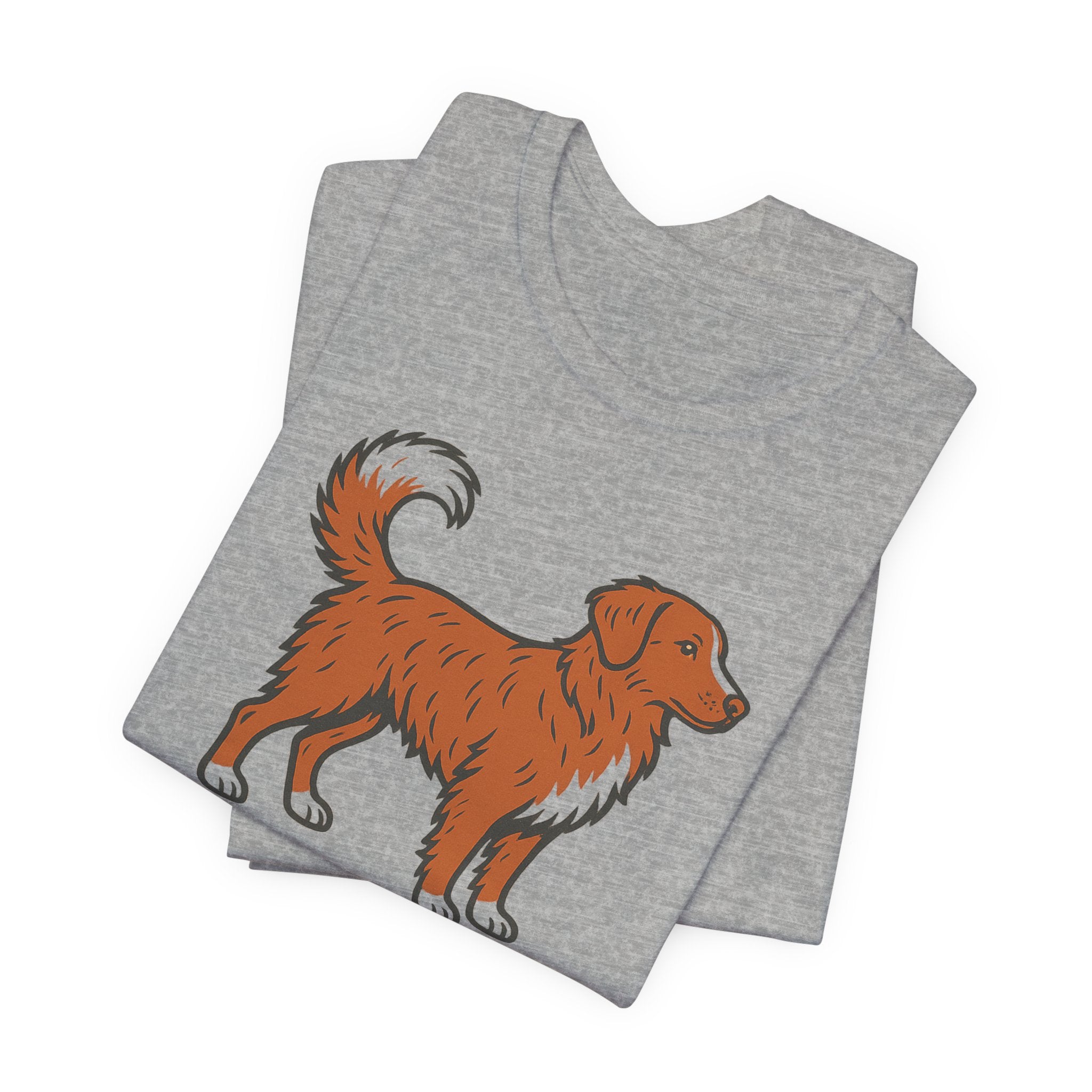 Nova Scotia Duck Tolling Retriever White-Tipped Tail Tee