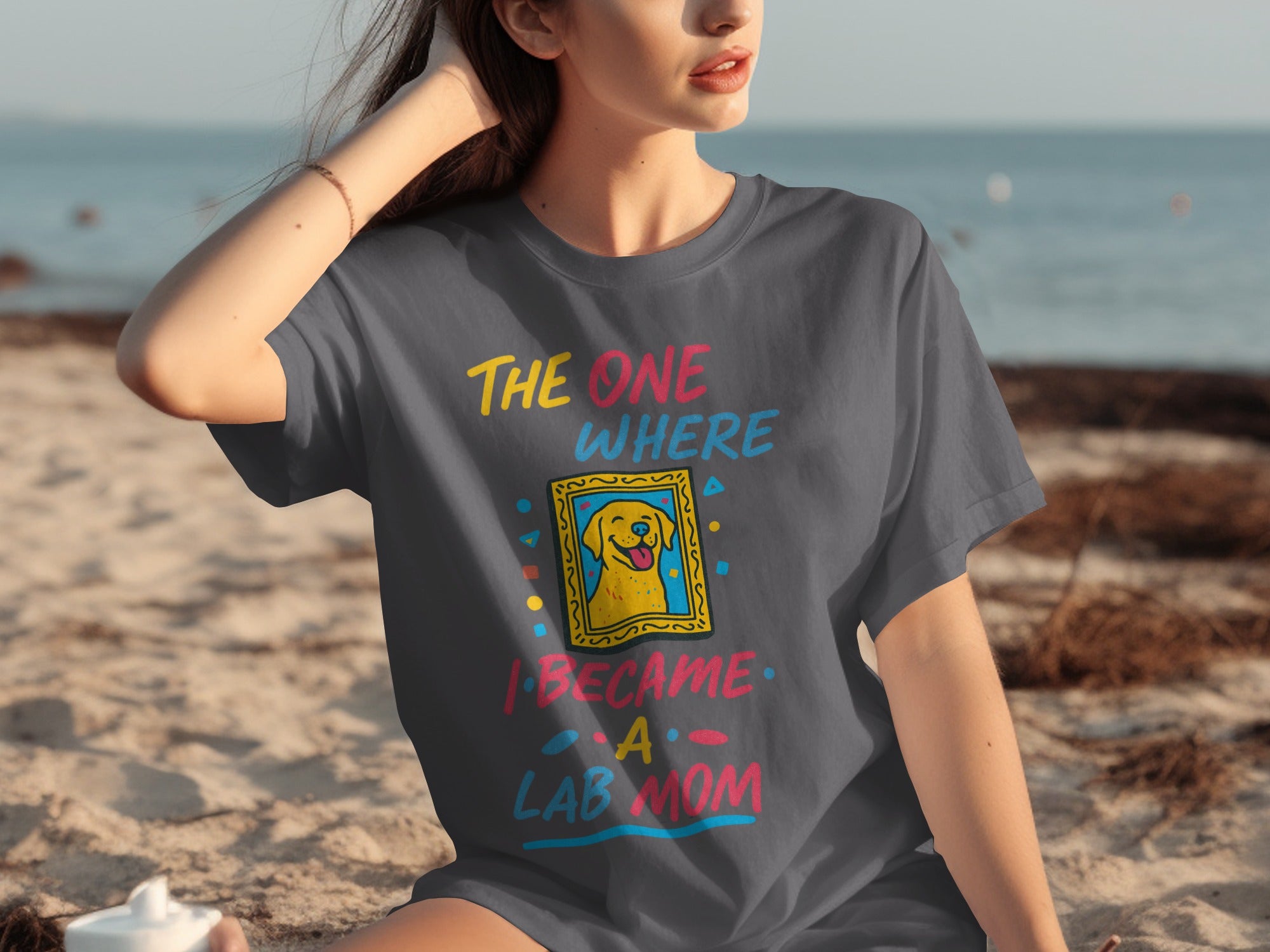 The One Where I Became a Lab Mom Graphic Tee