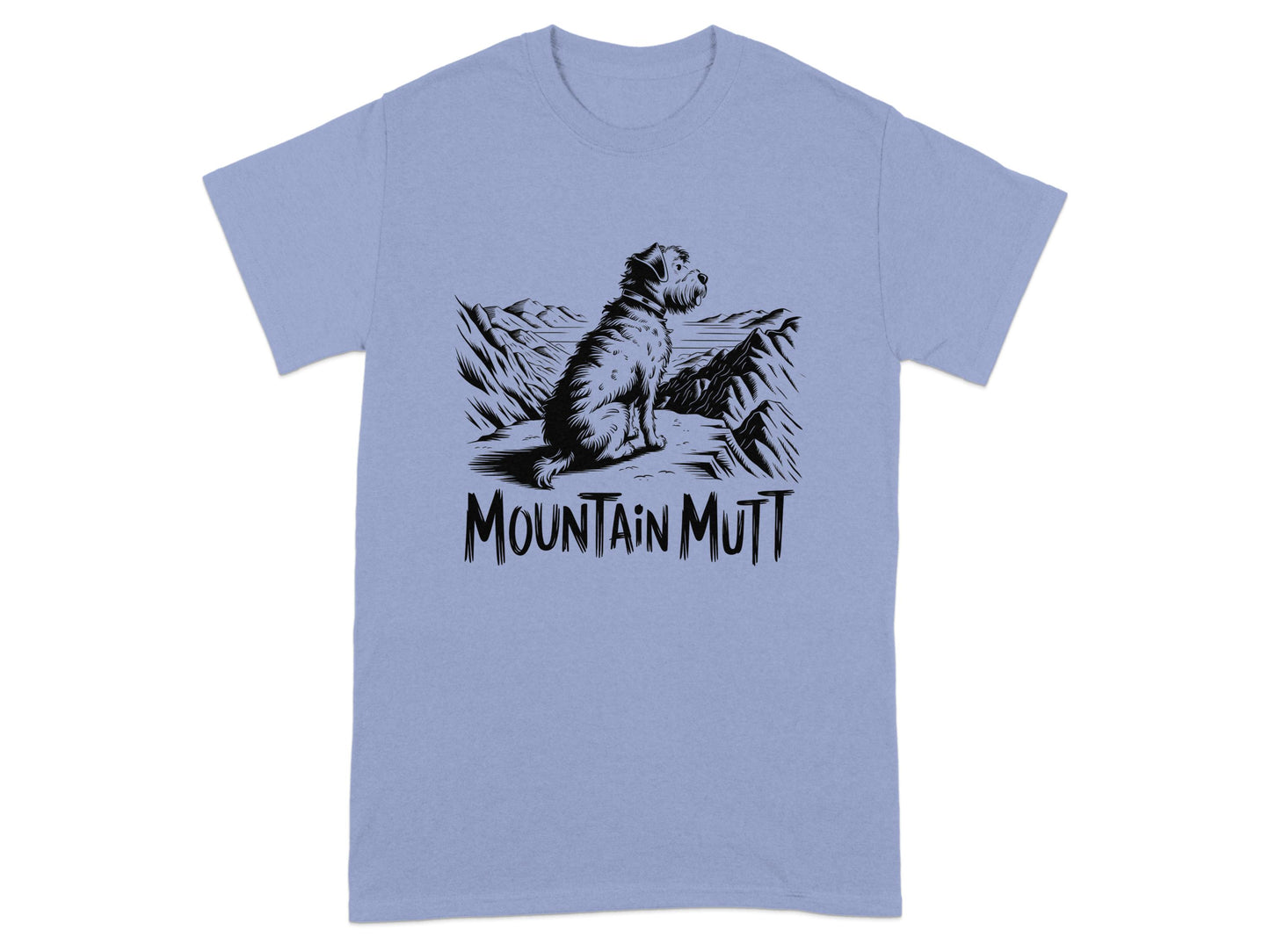 Mountain Mutt Graphic Tee Unique Artistic T-Shirt product