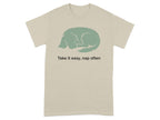 Take It Easy Nap Often Dog Lover Graphic Shirt