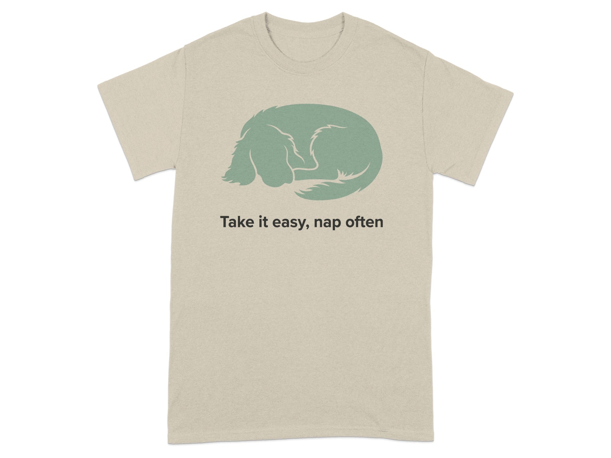 Take It Easy Nap Often Dog Lover Graphic Shirt