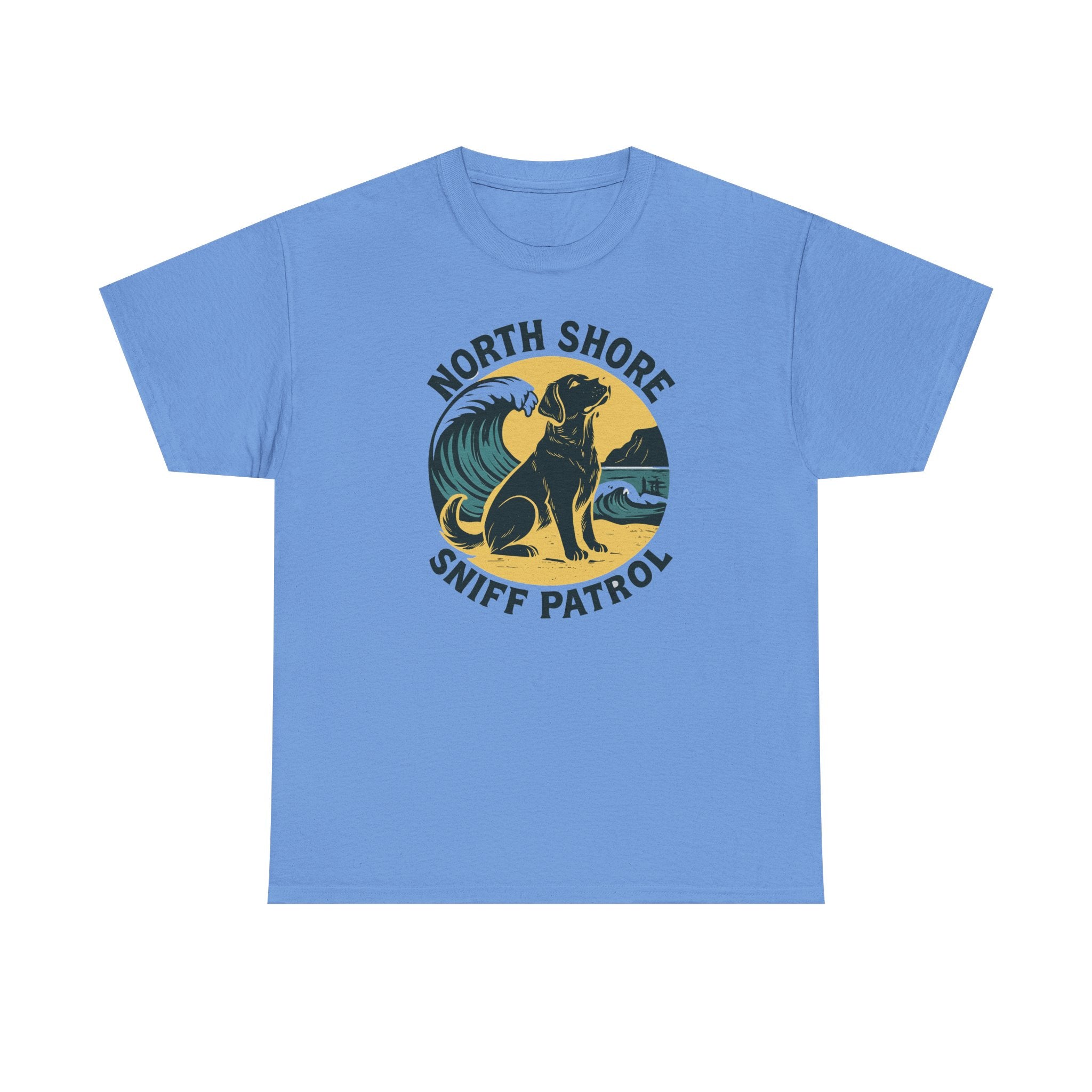 North Shore Sniff Patrol Beach Labrador Retriever T-Shirt